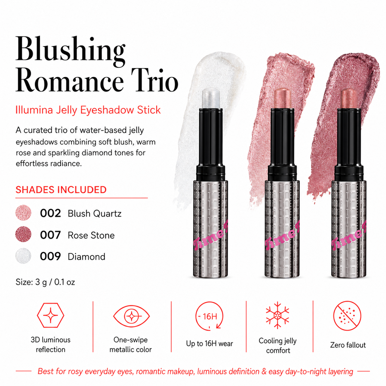 Trio The Blushing Romance