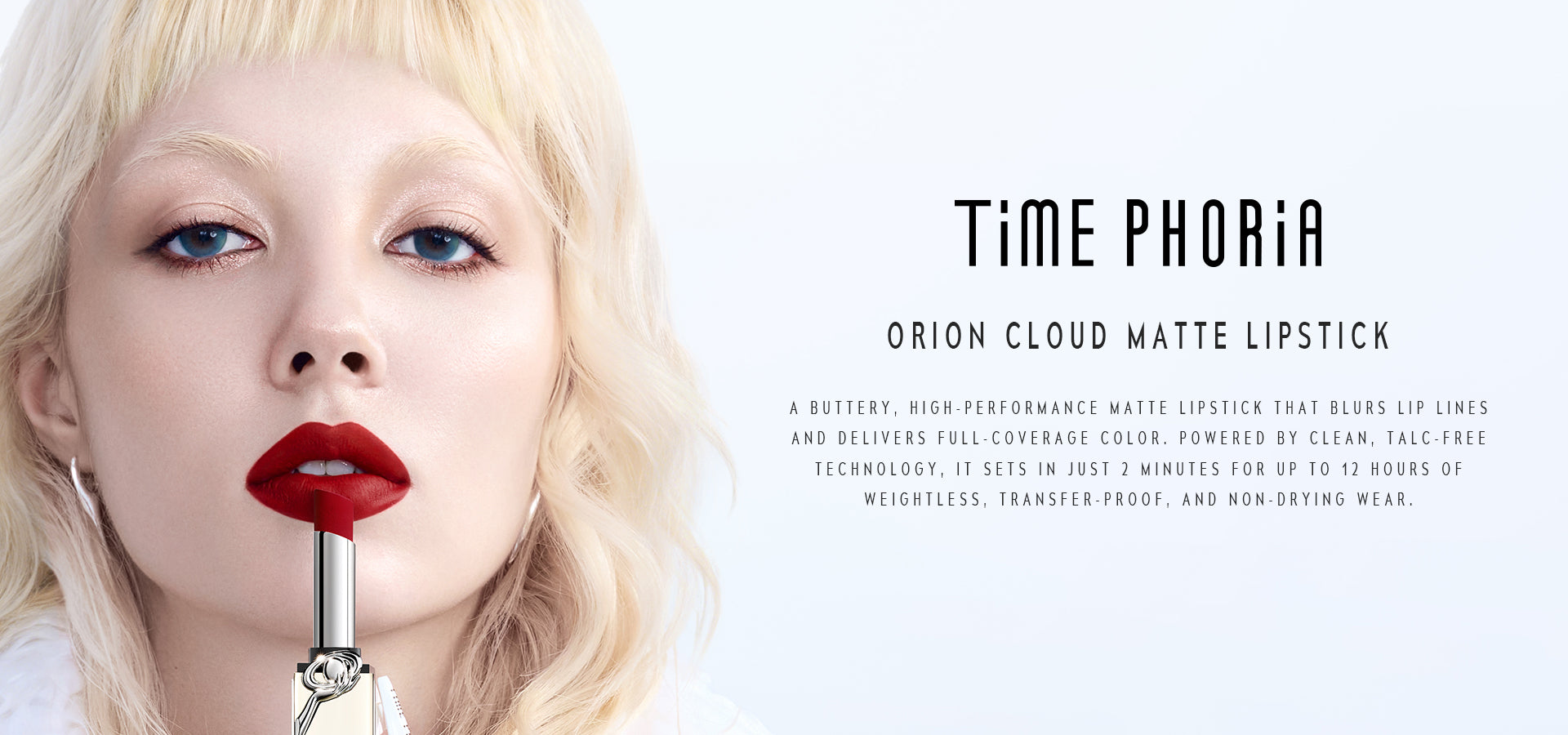 ORION CLOUD MATTE LIPSTICK | time phoria