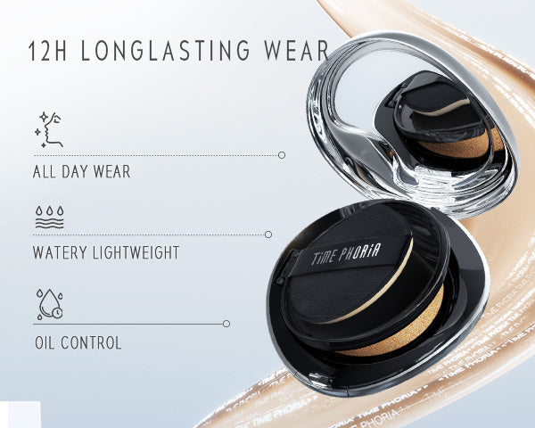 Timeless Lumina Matte Cover Cushion Foundation | 12H Blur Coverage