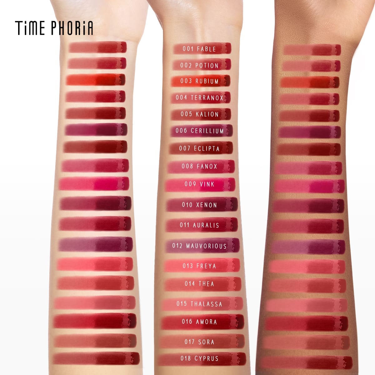 The Lip Finish Wardrobe Trio