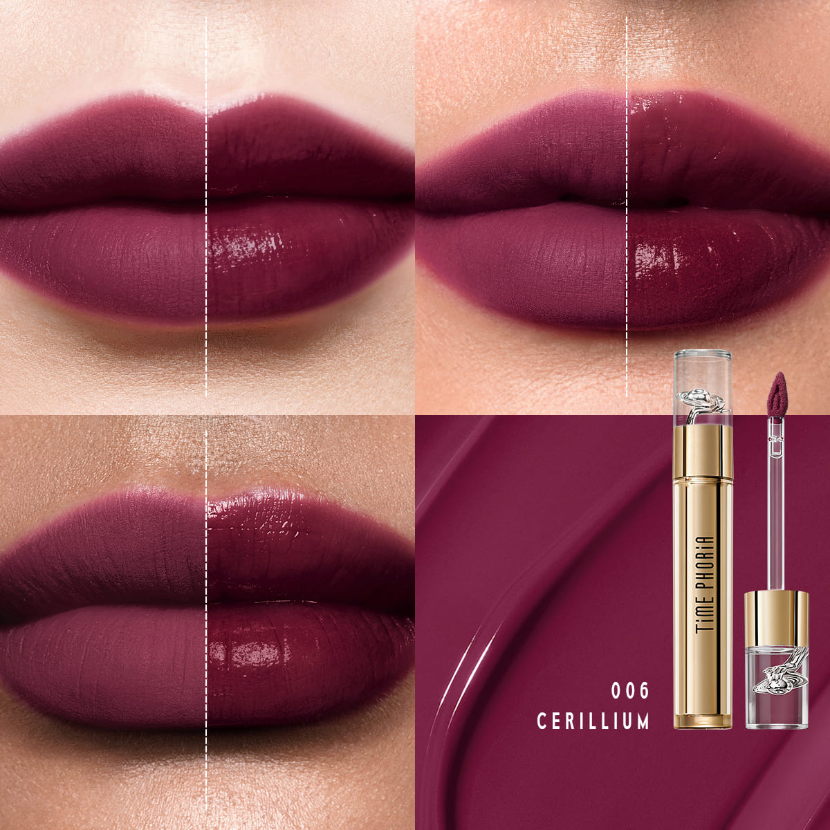 Elixir Velvet-Shine Hine Switching Lip Cream|006 CERILLIUM