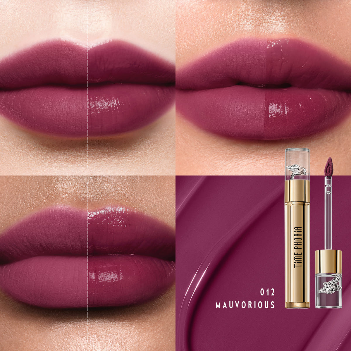 Elixir Velvet-Shine Hine Switching Lip Cream|012 MAUVORIOUS