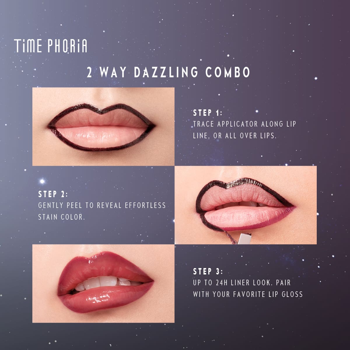 Timephoria Axon Peel & Ultra Stain Lip Tattoo