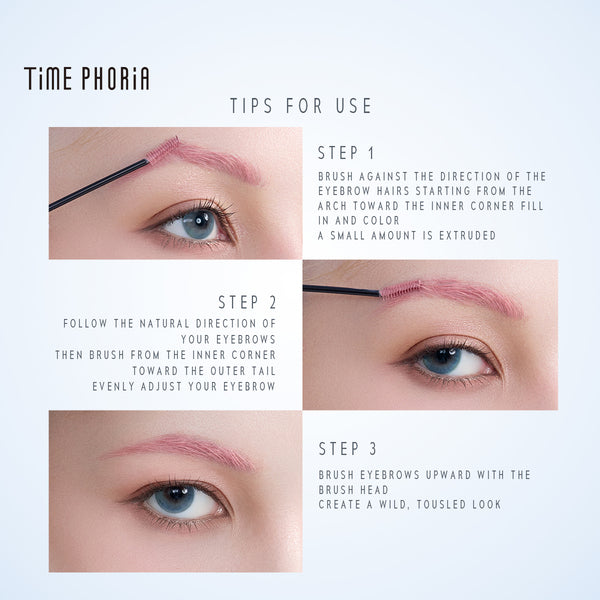 Revela Tinted Eyebrow Mascara | 12H Hold | Waterproof Brow Gel